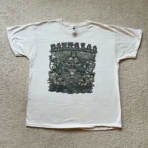 Vintage Bonnaroo 2005 Music Festival T Shirt XL Band Lineup Dave Matthews Jack J